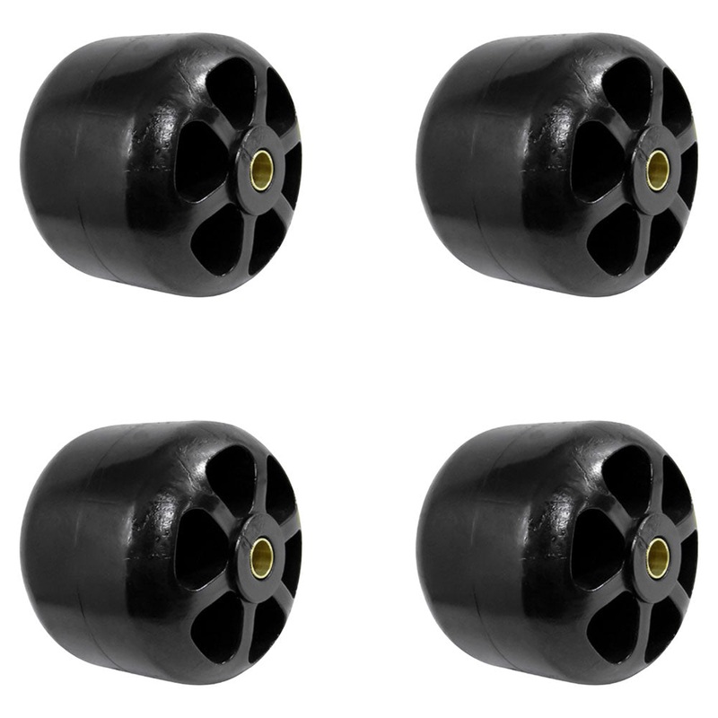 4PK Tractor Mower Anti Scalp Deck Roll Wheel Fits Kubota 76543-46250 76559-46250