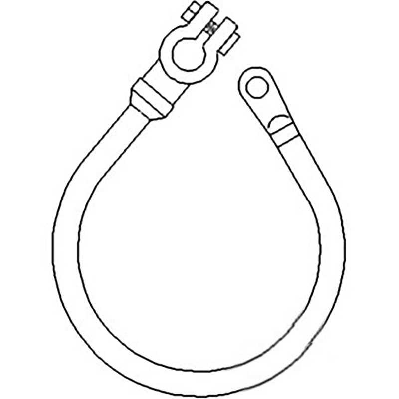 Battery to Starter Cable Fits Case Replaces 180166M1