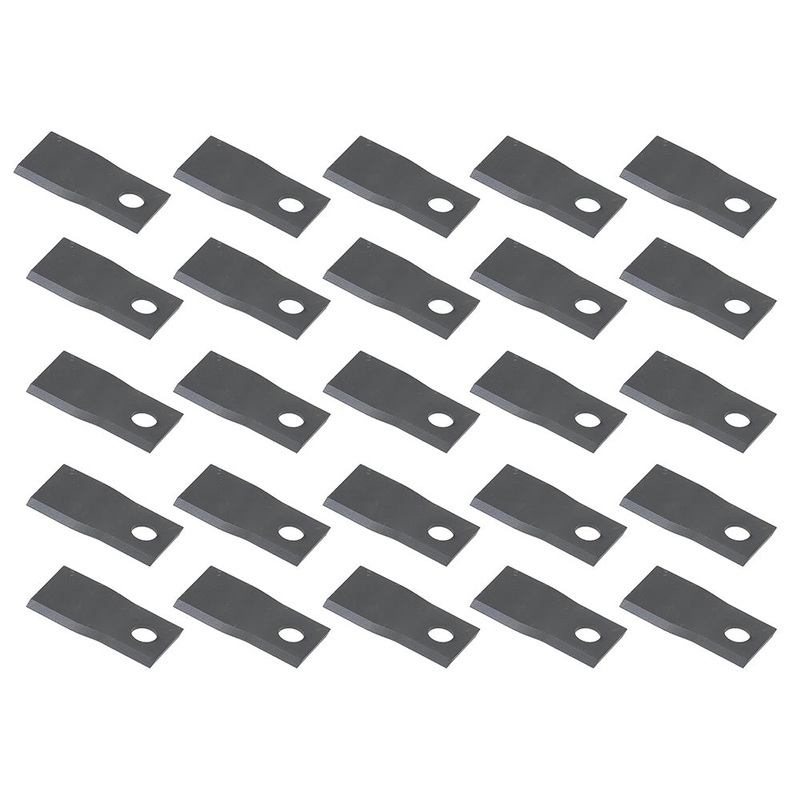 (25) Replacement CCW LH Disc Mower Blades 37302223M1 Fits Massey Ferguson