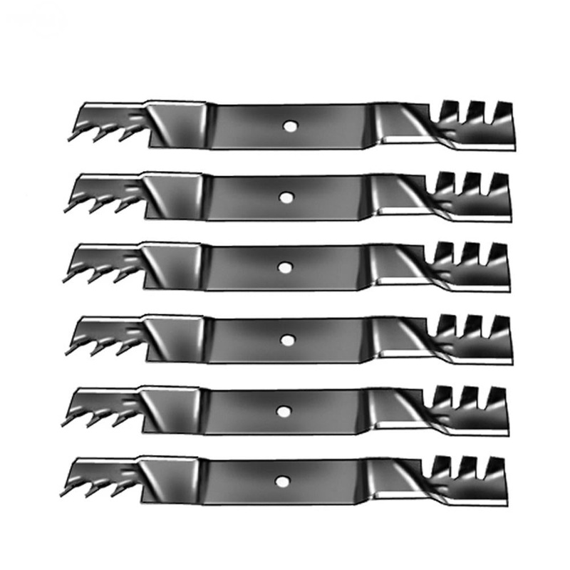 6 Pk Zero Turn Mower Deck Mulch Blades 61'' Fits Ferris IS2100Z IS3200Z IS700Z