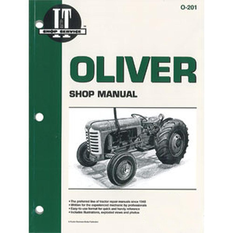 I&T Shop Manual Collection fits Oliver Super 77 Super 88 66 77 88 550 770 880