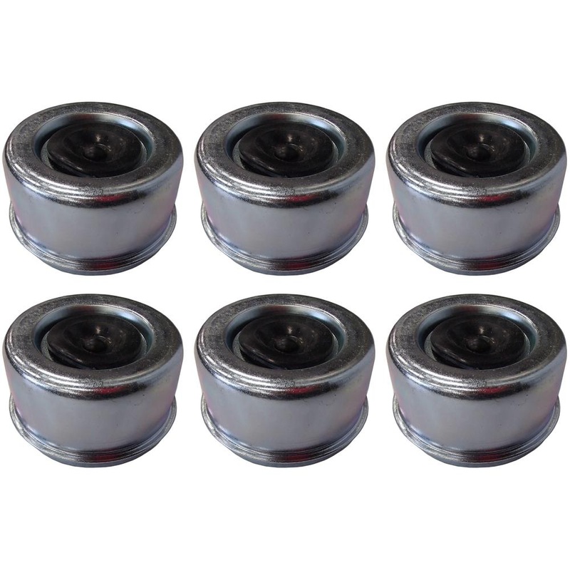 Qty 6: Grease Cap with Rubber Plug Fits Internal Use Replaces FRA80-0058