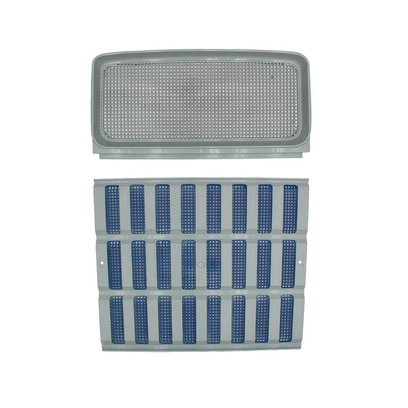 Upper & Lower 2 Piece Grill Set Fits Ford/New Holland Replaces 81823928