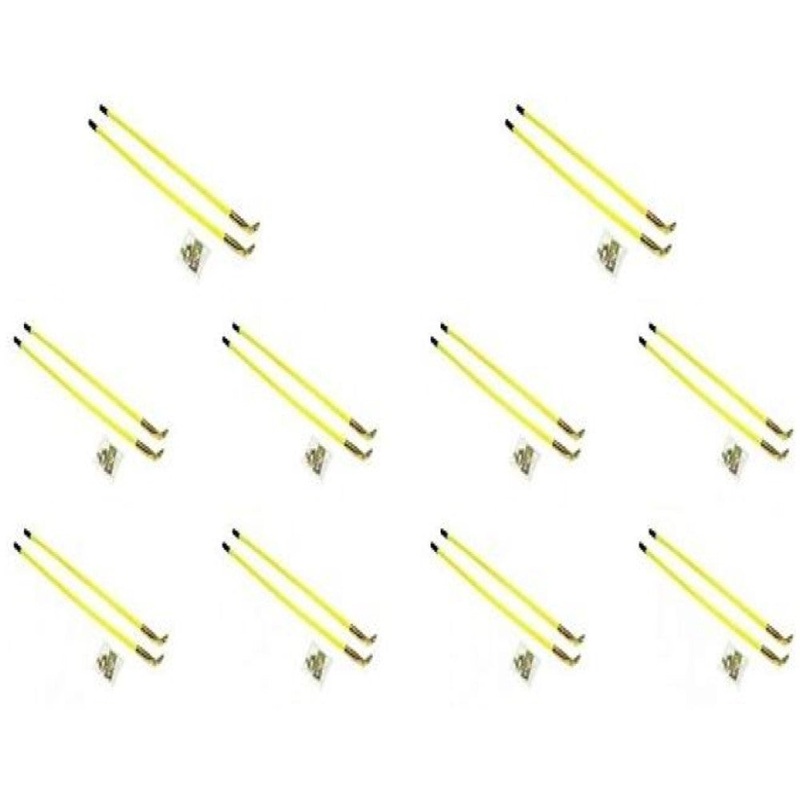 Qty 10: Pair of 26" Yellow Blade Markers Fits MEYER Replaces 09916