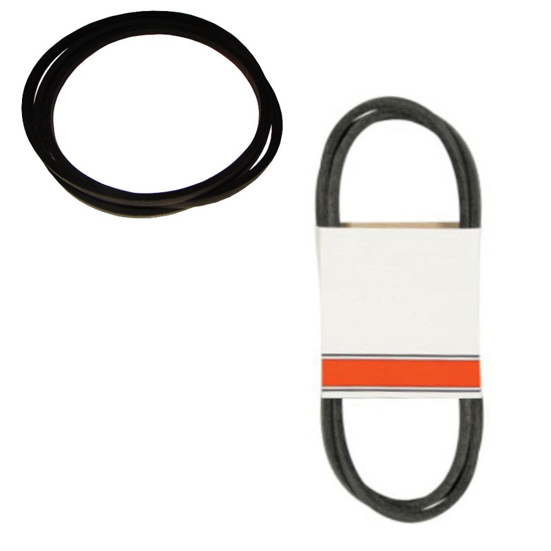 Deck and Drive Belt Set Fits Husqvarna Replaces 531300766