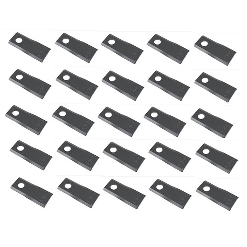 Qty 25: Right Hand Disc Mower Blade Fits John Deere Replaces 55903310