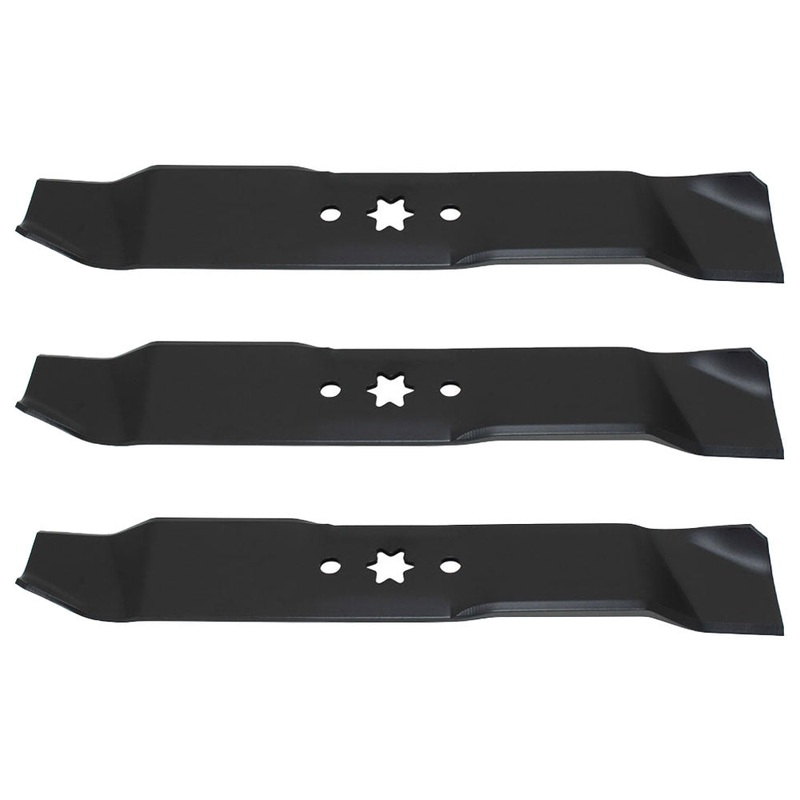Qty 3: Mulching Mower Blade Fits MTD Replaces 742-0611