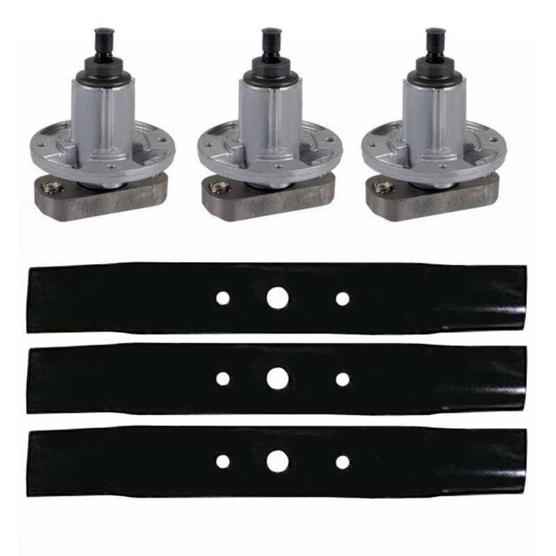 Spindle Assembly & Blade Set Fits John Deere Replaces GX20250