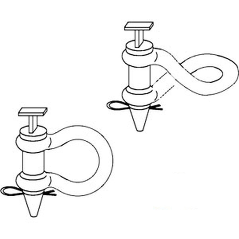 Twisted Clevis Fits John Deere Replaces B8258GV
