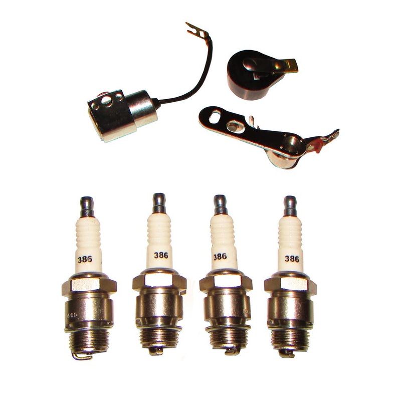 Ignition Tune-Up Kit w/ Plugs Fits International/Farmall Replaces ITKMFTO20