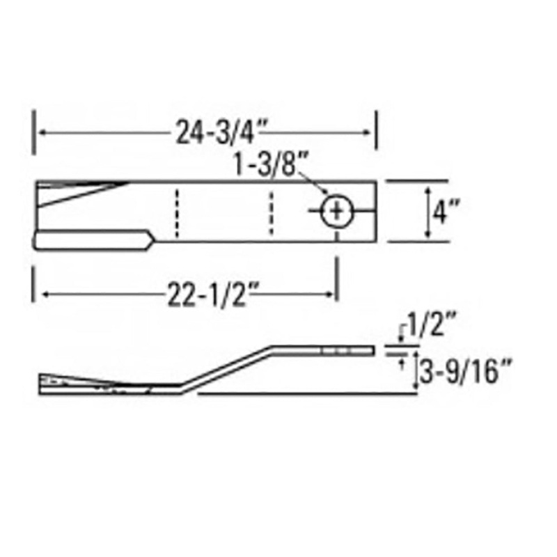 62-201-3F New Servis Blade Fits Rhino Rotary Cutter Models FLEX 15 +