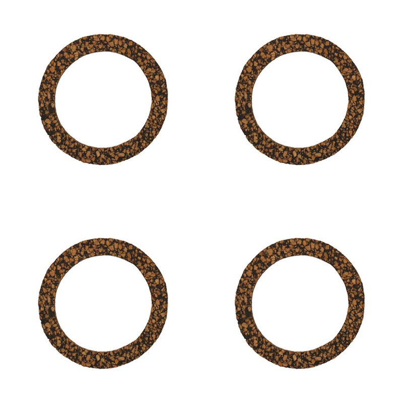 Qty 4: Sediment Bowl Gasket (Cork) Fits Allis Chalmers Replaces 208362