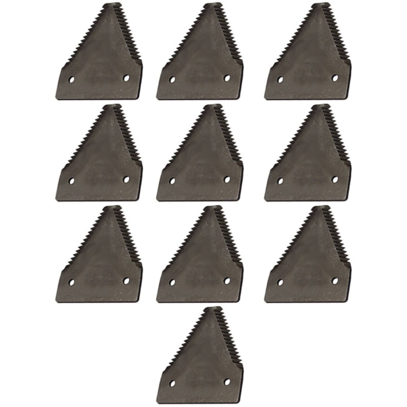Qty 10: Sickle Section Fits John Deere Replaces 05174