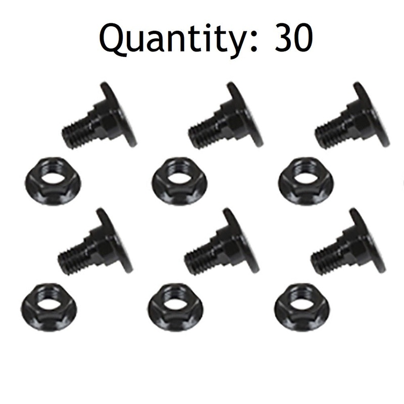Qty 30: Mower Blade Bolt with Nut Fits Vicon Replaces 305.77.200 (nut)