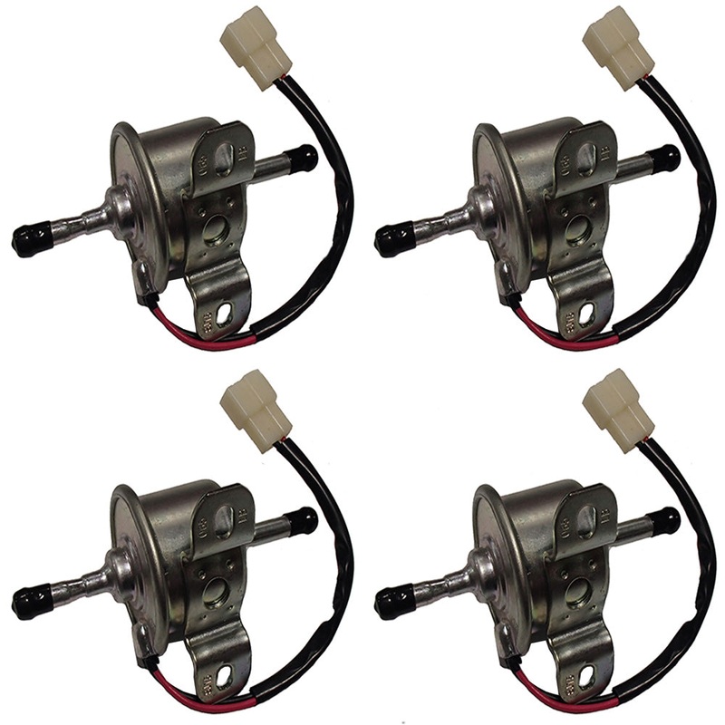 Qty 4: Fuel Pump Fits John Deere Replaces AM876265
