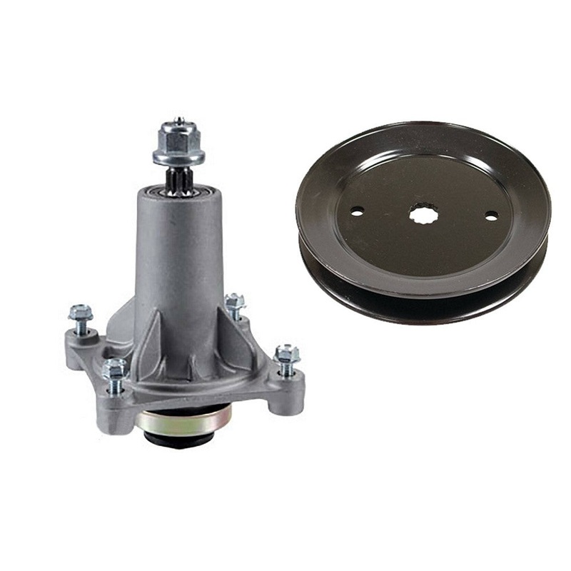 Spindle Assembly & Drive Pulley Fits Husqvarna Replaces 192870