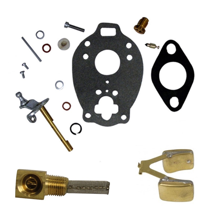 236897 Carburetor Kit with Float, Elbow & Strainer Fits Ford/New Holland