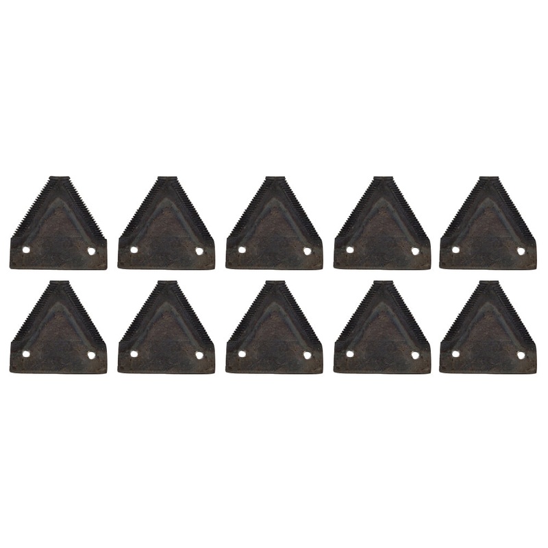 Qty. 10: Sickle Section Fits Kondex Replaces 211-022