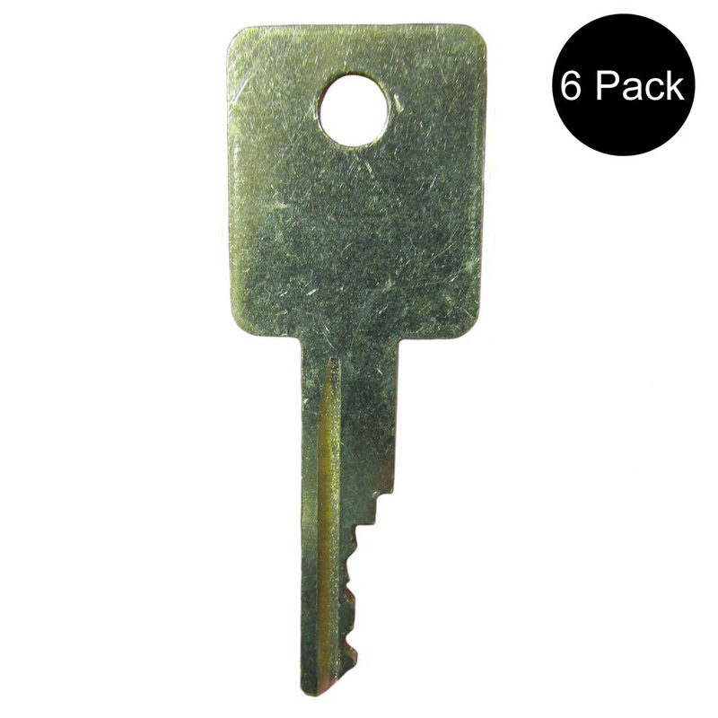 Qty 6: Key(s) Fits Universal Products Replaces 1042-9066