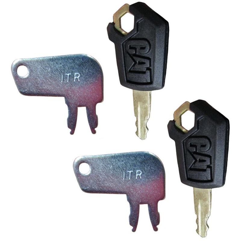0310-072 Qty 2: Master Disconnect & Ignition Key Set Fits Caterpillar
