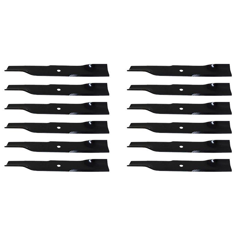 Qty 12: High Lift Mower Blade Fits Hustler Replaces 603995