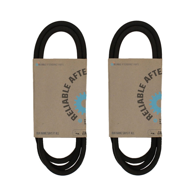 Qty 2: Fractional V-Belt Fits Cub Cadet Replaces 754-0344