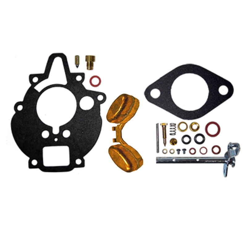 Basic Carburetor Kit w/ Carb Float Fits John Deere Replaces AH10620