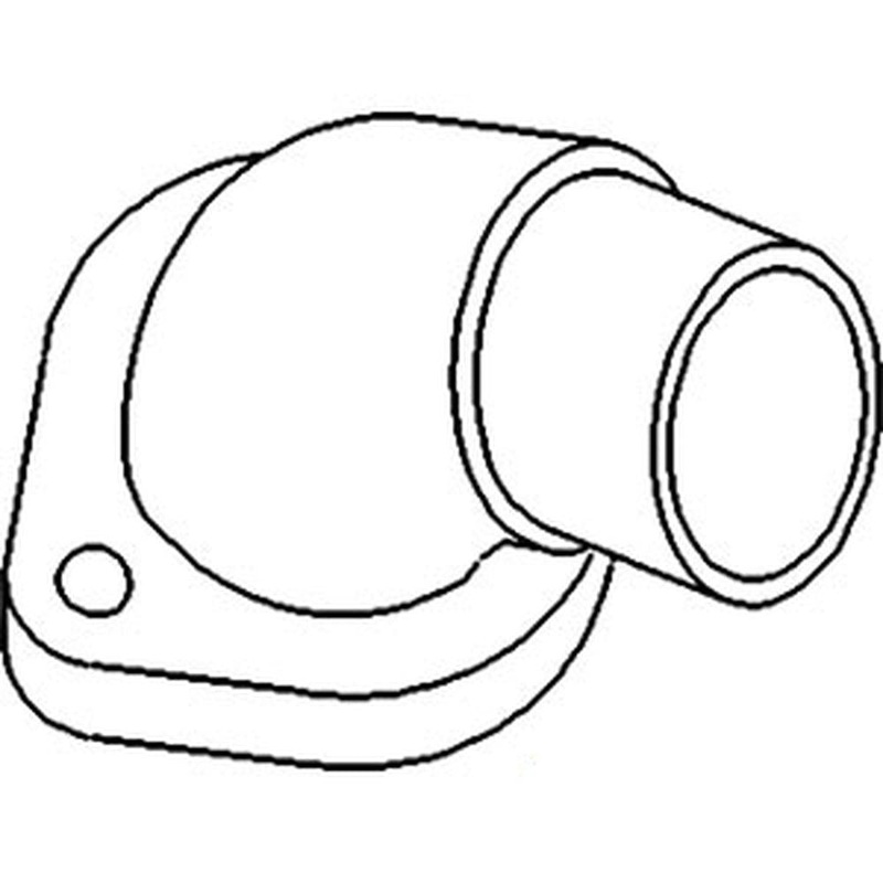 Exhaust Elbow Fits Ford/New Holland Replaces 310075