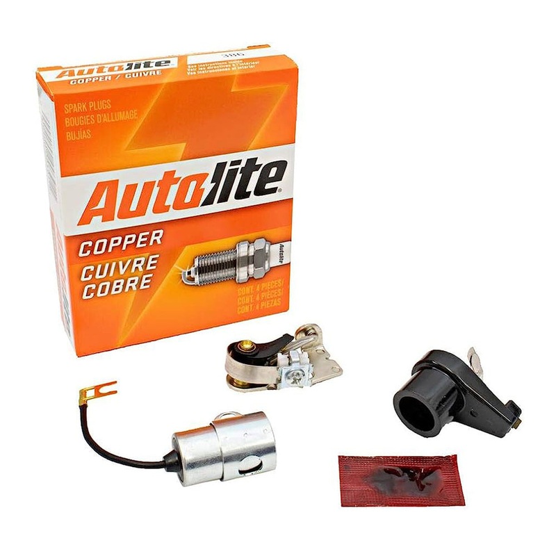 Ignition Tune-Up Kit w/ Plugs Fits Massey Ferguson Replaces ELI80-0301