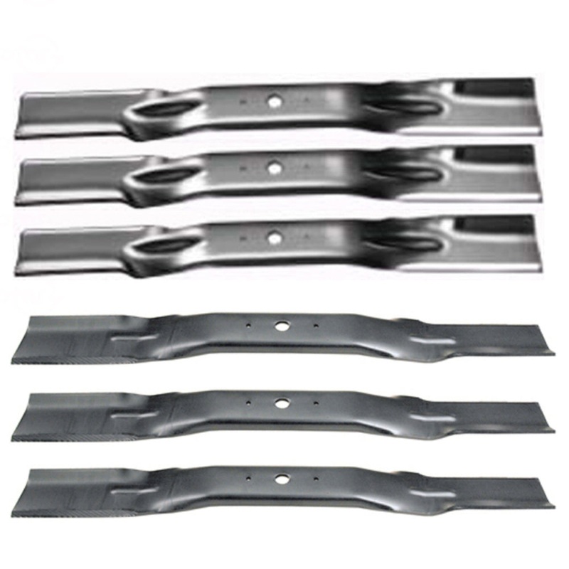 Qty 3: RH & LH Cut Mower Blade Set Fits Walker Replaces 7705-2