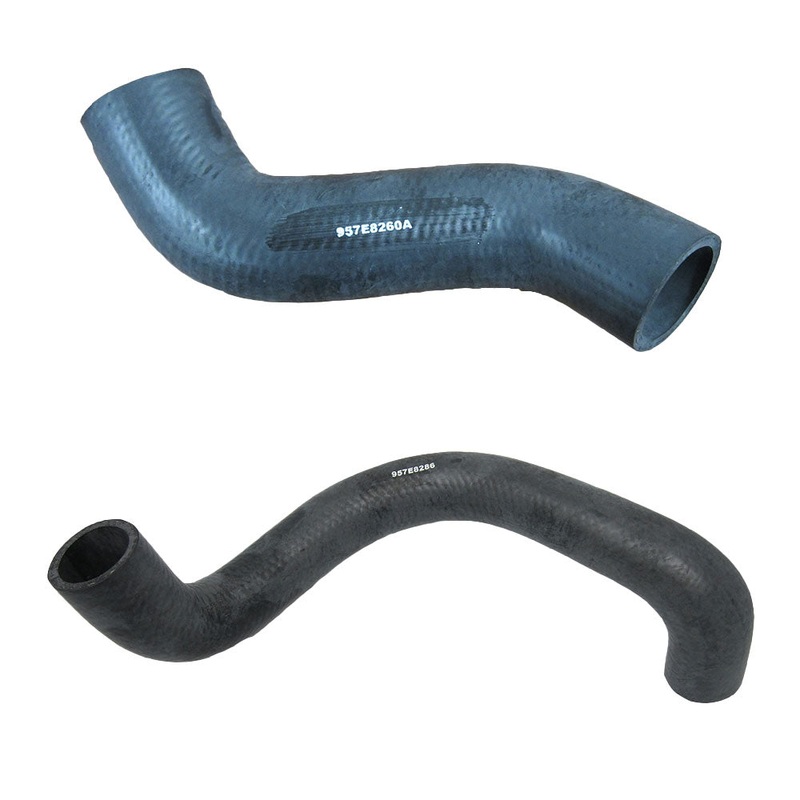 Upper & Lower Radiator Hose Kit Fits Ford New Holland