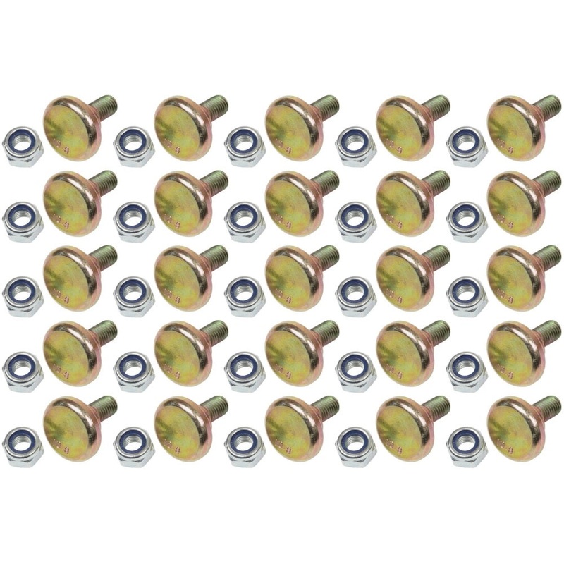 Qty 25: Disc Mower Blade Bolt Kit Fits Deutz-Fahr Replaces 900.81.160