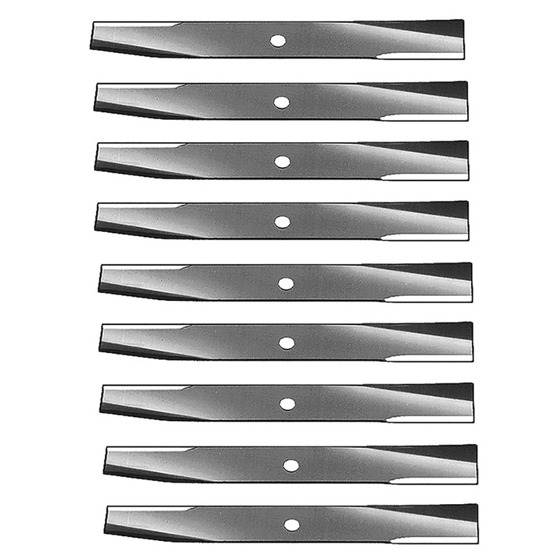 Qty 9: Mower Blade Fits John Deere Replaces AM100946
