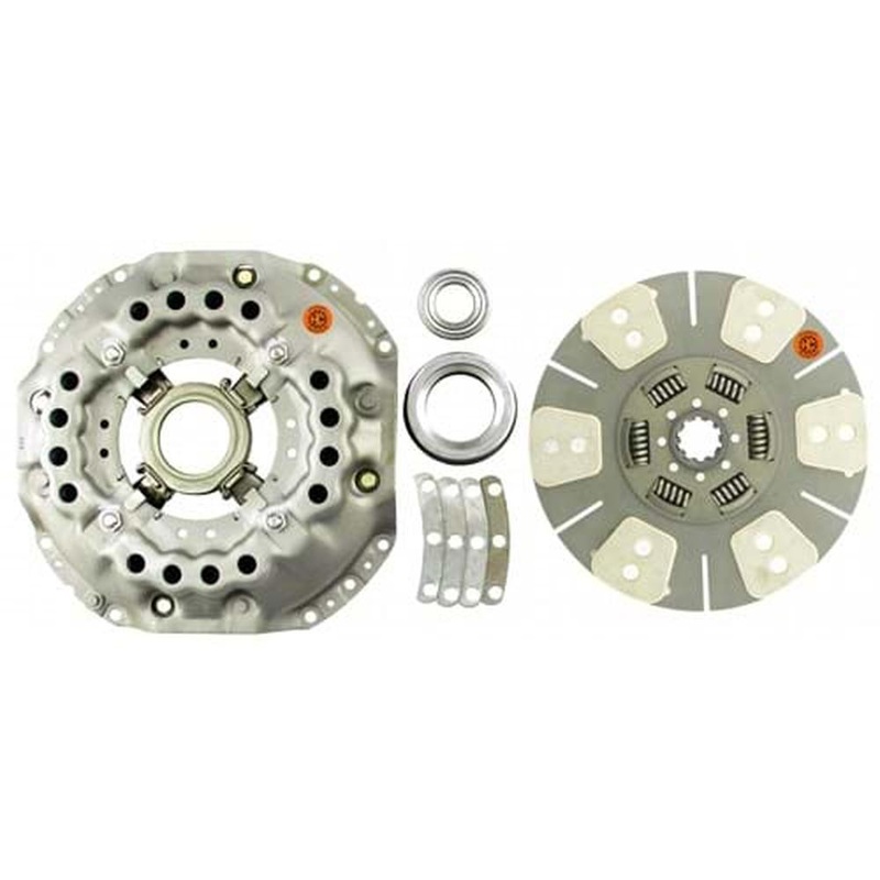 FD863AB KIT1 13" Single Stage Clutch Kit, w/6 Pad Disc & Bearings, Fits Ford