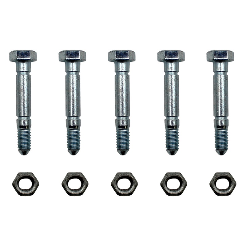 (Pack of 6) Shear Pin Bolt & Nut for Ariens 51001500, 510015, 01019500, 10195