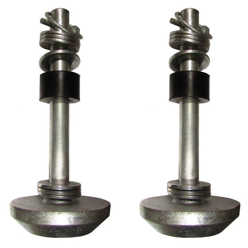 Replacement Pair of New-Style Plow Skids (2) Fits Snow Plows