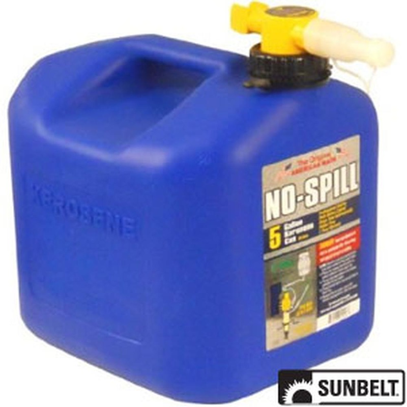 B1NS1456 Fuel Can, No-Spill CARB Kerosene Can (5 gallon)