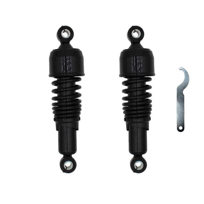 Replacement Rear Suspension Shock Set 10.5" Length Fits Harley Davidson
