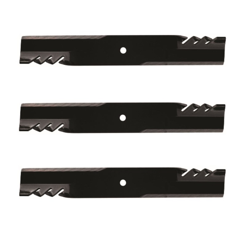 Set of 3-54" Predator mulching mowerblades to fit Fits Kubota K5231-92340
