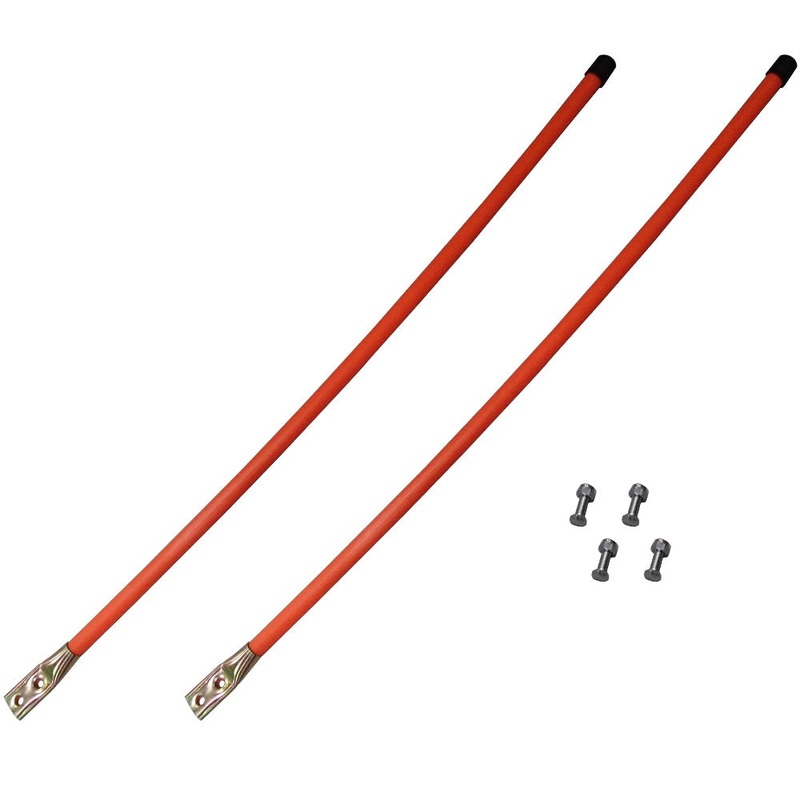 36" Snowplow Orange Blade Marker Guides Fit Universal Fits Western Fits Boss 13