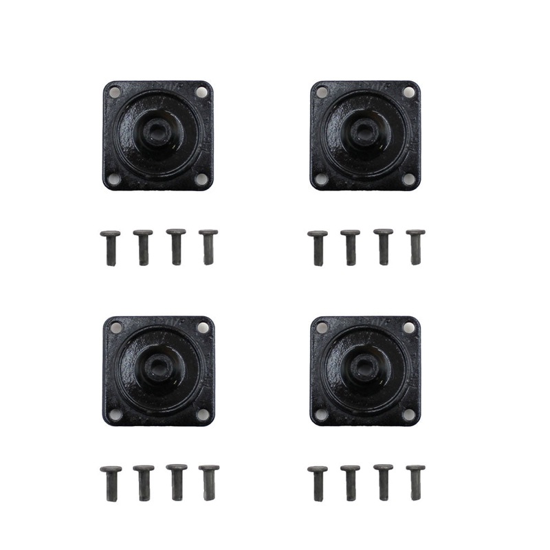 Set of (4) Radiator Pads Fits John Deere M 320 330 40 420 430 435 AM640T