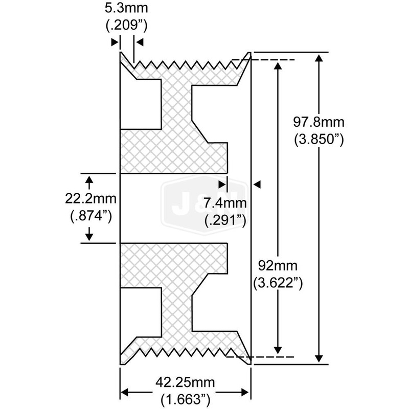 210-12001-JN J&N Electrical Products Pulley