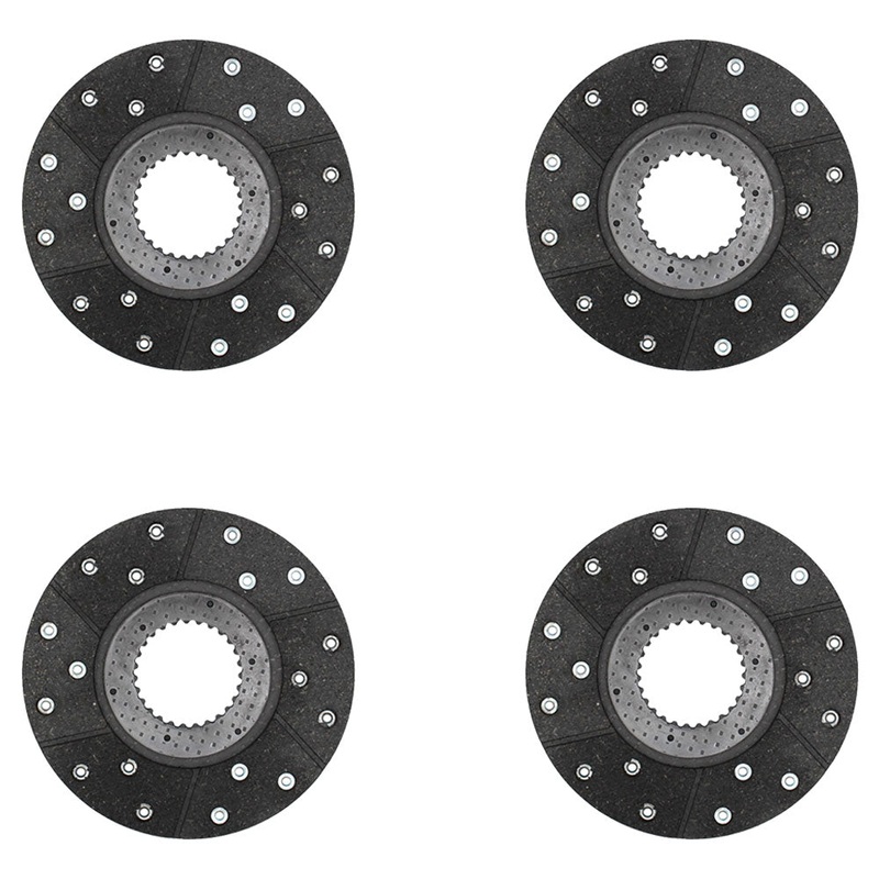BRAKE DISC Set of 4 Fits Massey Ferguson 135 150 165 175 180 50 85 88 1021314M1