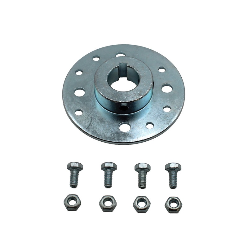 Go Kart Sprocket Brake Mini Hub 2562 With Hardware - 1" Bore - 1/4" Keyway