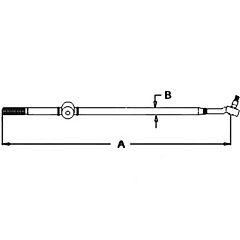 Drag Link Rear - Right Hand Fits Ford 3000 3400 4000 4410 532 335 532 C5NN3307H