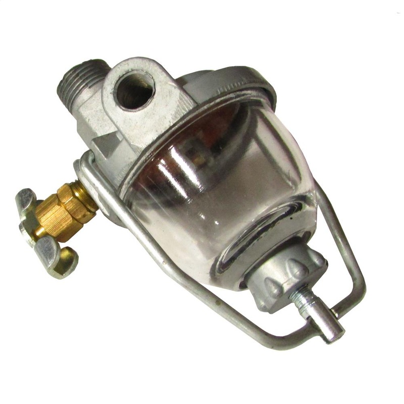 FUEL STRAINER SEDIMENT BOWL ASSEMBLY Fits Case 311 311B 410B 411B 420B TERRATRAC
