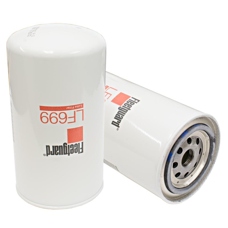 LF699 Engine Oil Filter Fits White