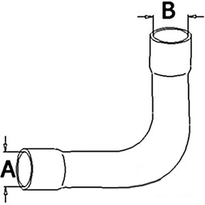 Radiator Hose - Upper Fits Allis Chalmers 8030 8070 8050 70276095