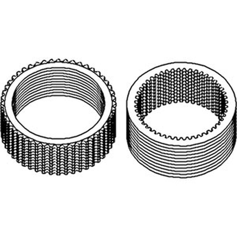 Synchronizer Disc Kit Fits John Deere 4555 4560 4640 4650 4755 4760 8430 AR87999