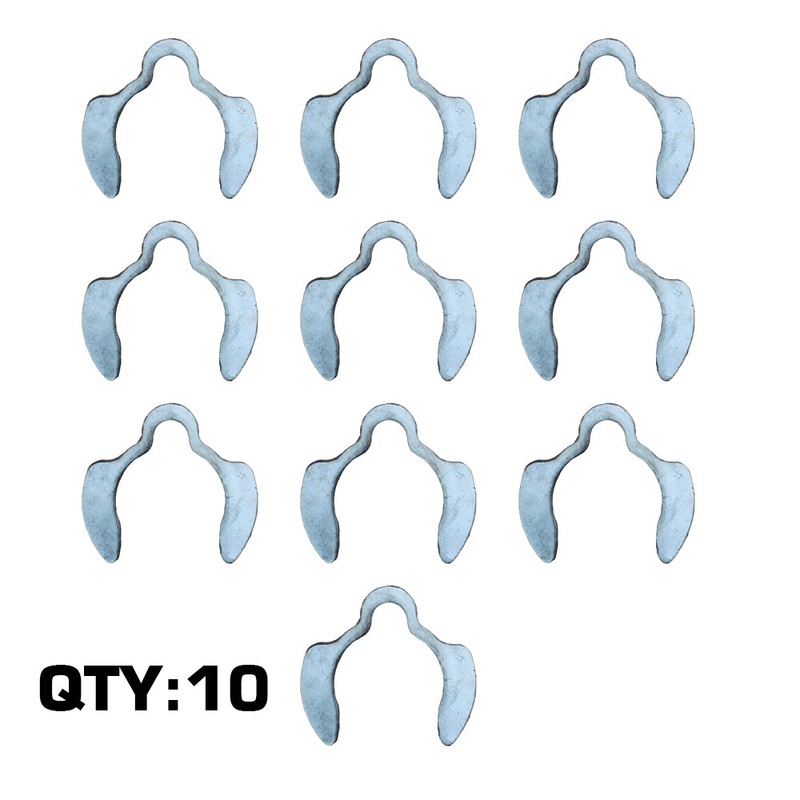 Ten (10) Pack of Replacement Ring Clips 823/00334 Fits JCB 4C, 4CN, 4CX